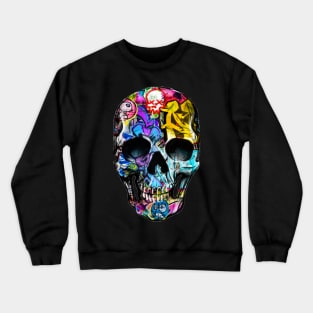 Graffiti skull Crewneck Sweatshirt